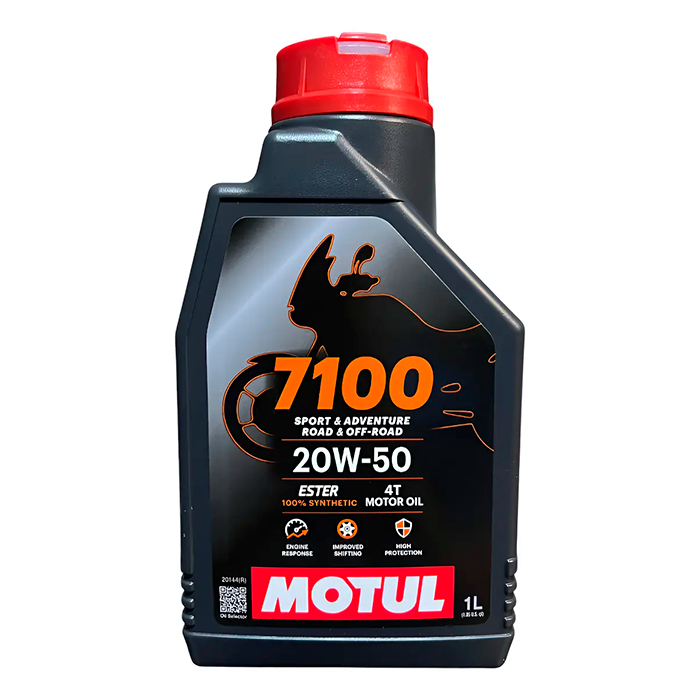 Aceite Sintetico 7100 4t 20w50 1lt Motul